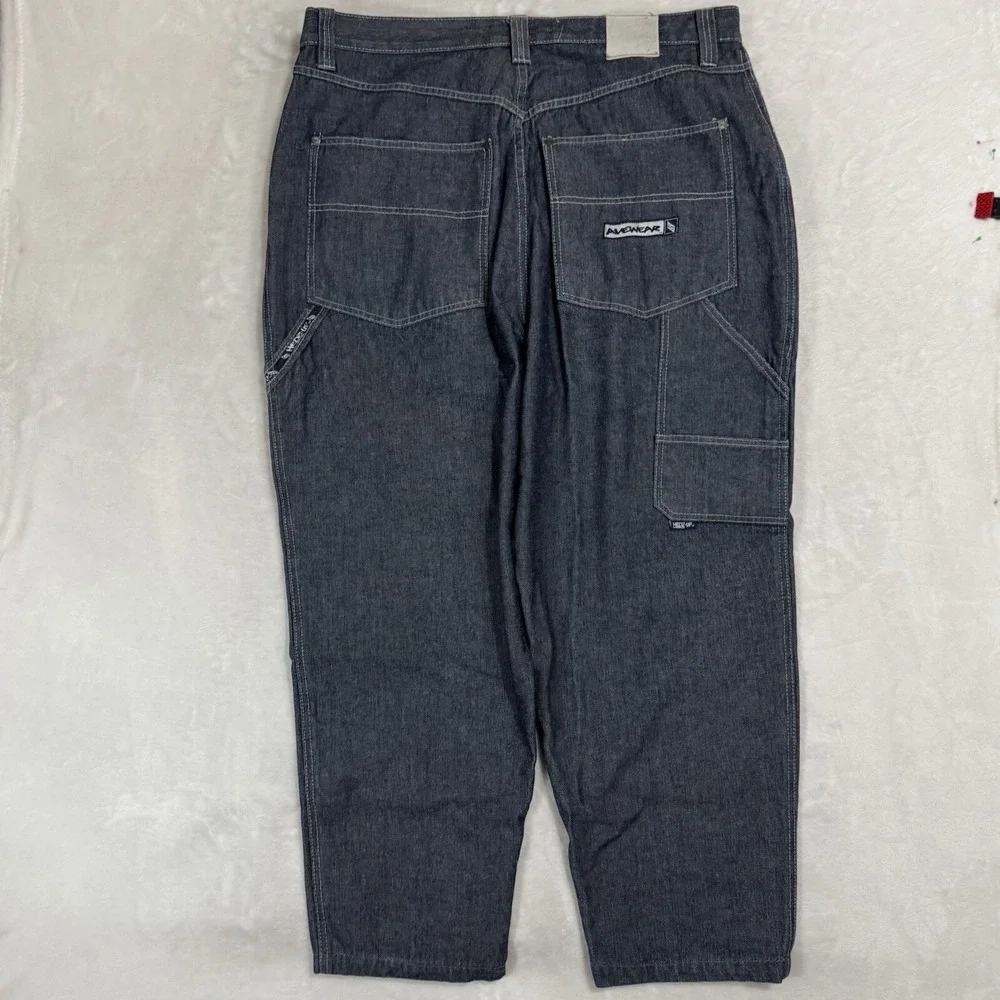 Vintage Headz Up Baggy Carpenter Jeans Size 40 39 Hip‎ Hop Streetwear 90s Y2K